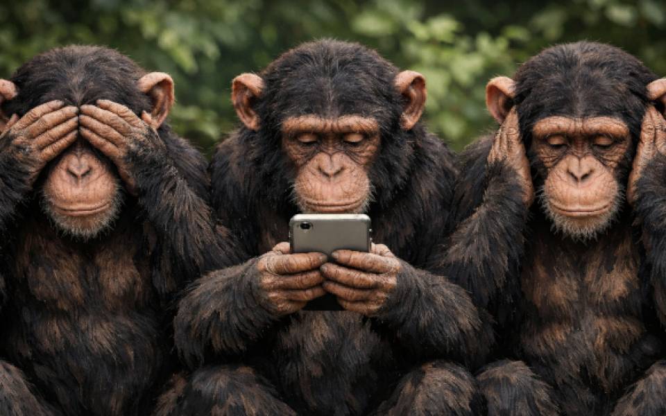 How Smartphones Have Become Our New Blindfolds