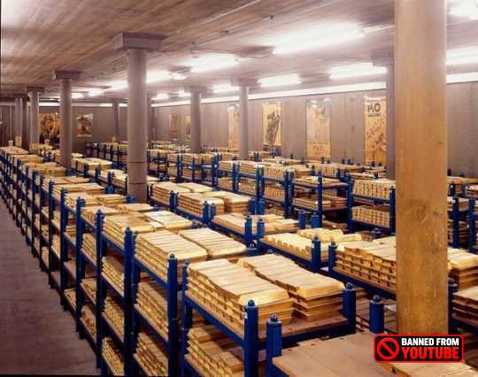 Image result for gold in fort Knox