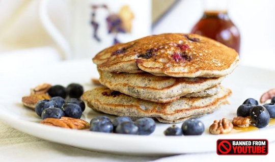 Discover the Power of Sprouted Wheat Flour: 10 Reasons to Choose this Nutrient-Rich Alternative spouted blueberry pancakes 6 3