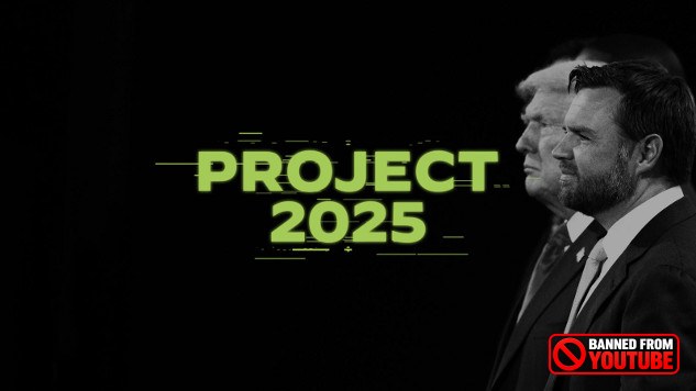 How Project 2025 And Trump Could Change America Forever Trump p[icture with project 2025 written